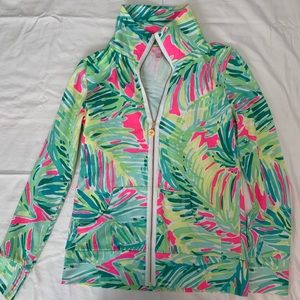 LILLY PULITZER ZIP-UP SWEATSHIRT